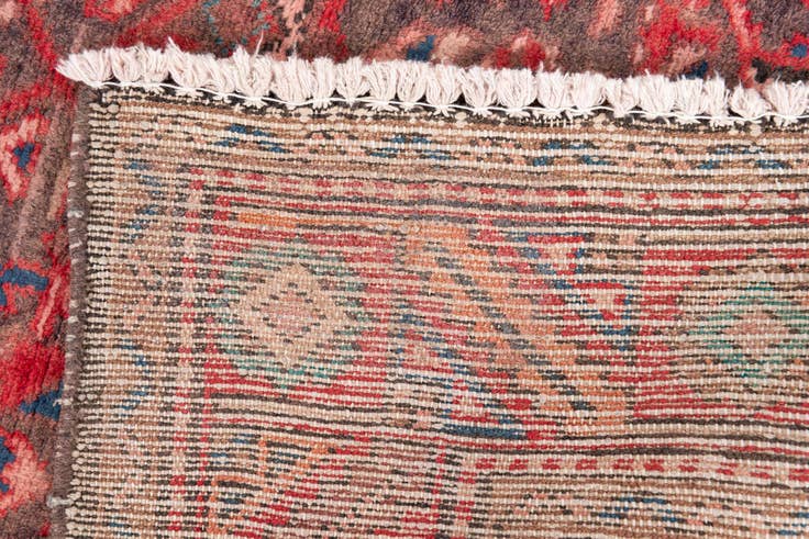 Detail image of 3' 5 x 6' 1 Hand Knotted Ultra Vintage Persian Wool Rug