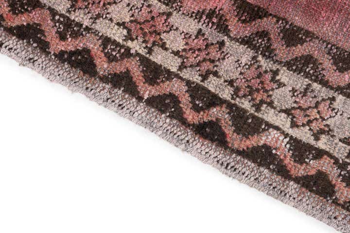 4' 1 x 6' 7 Hand Knotted Ultra Vintage Persian Wool Rug