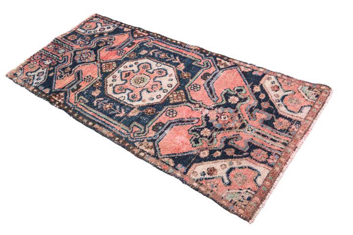 2' 7 x 5' 4 Hand Knotted Ultra Vintage Persian Wool Rug