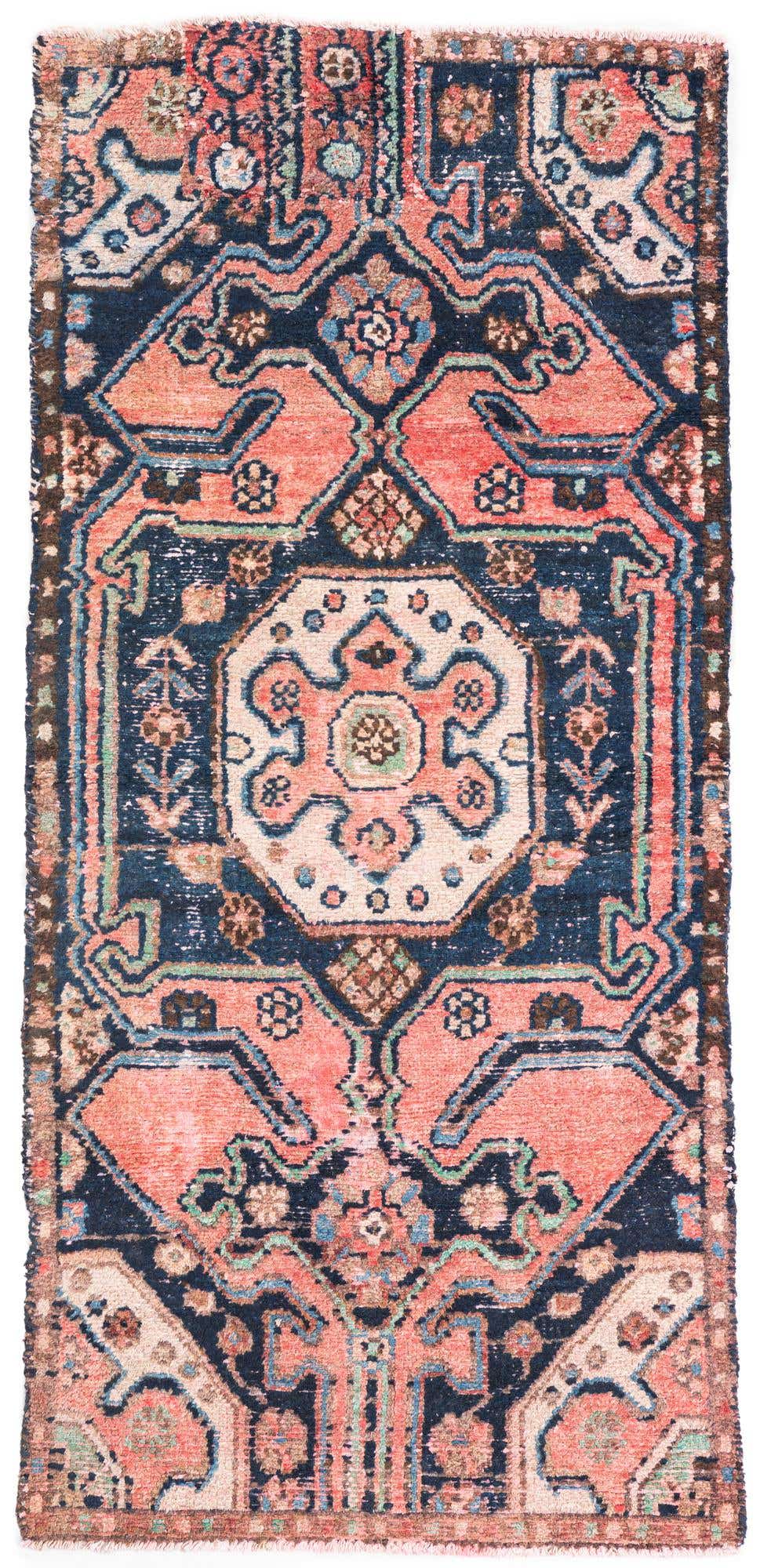 2' 7 x 5' 4 Hand Knotted Ultra Vintage Persian Wool Rug