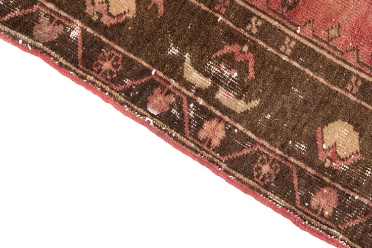 Detail image of 3' 3 x 5' 10 Hand Knotted Ultra Vintage Persian Wool Rug