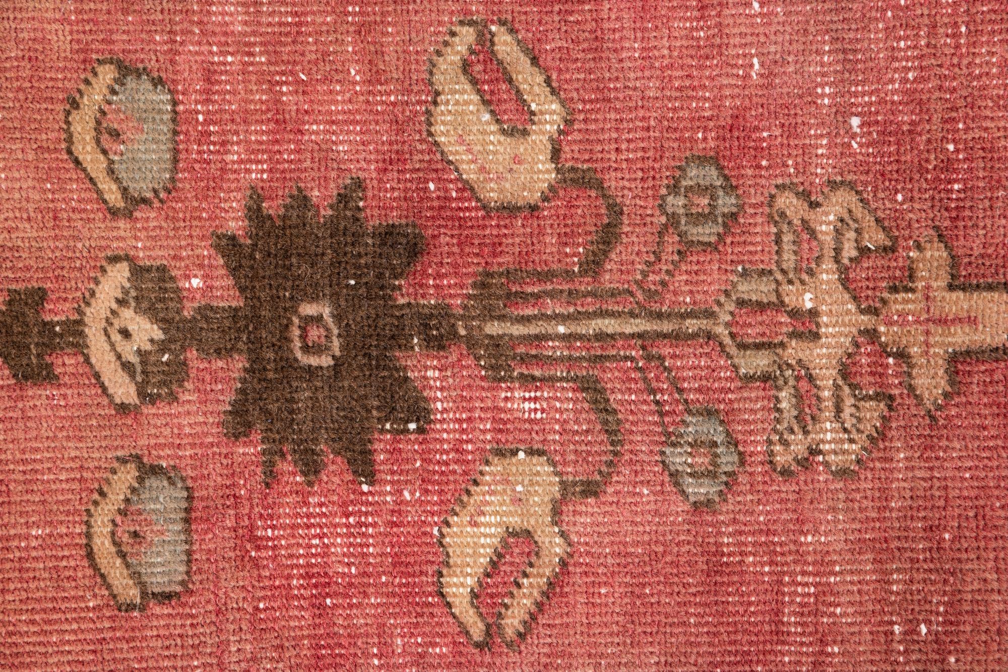 3' 3 x 5' 10 Hand Knotted Ultra Vintage Persian Wool Rug