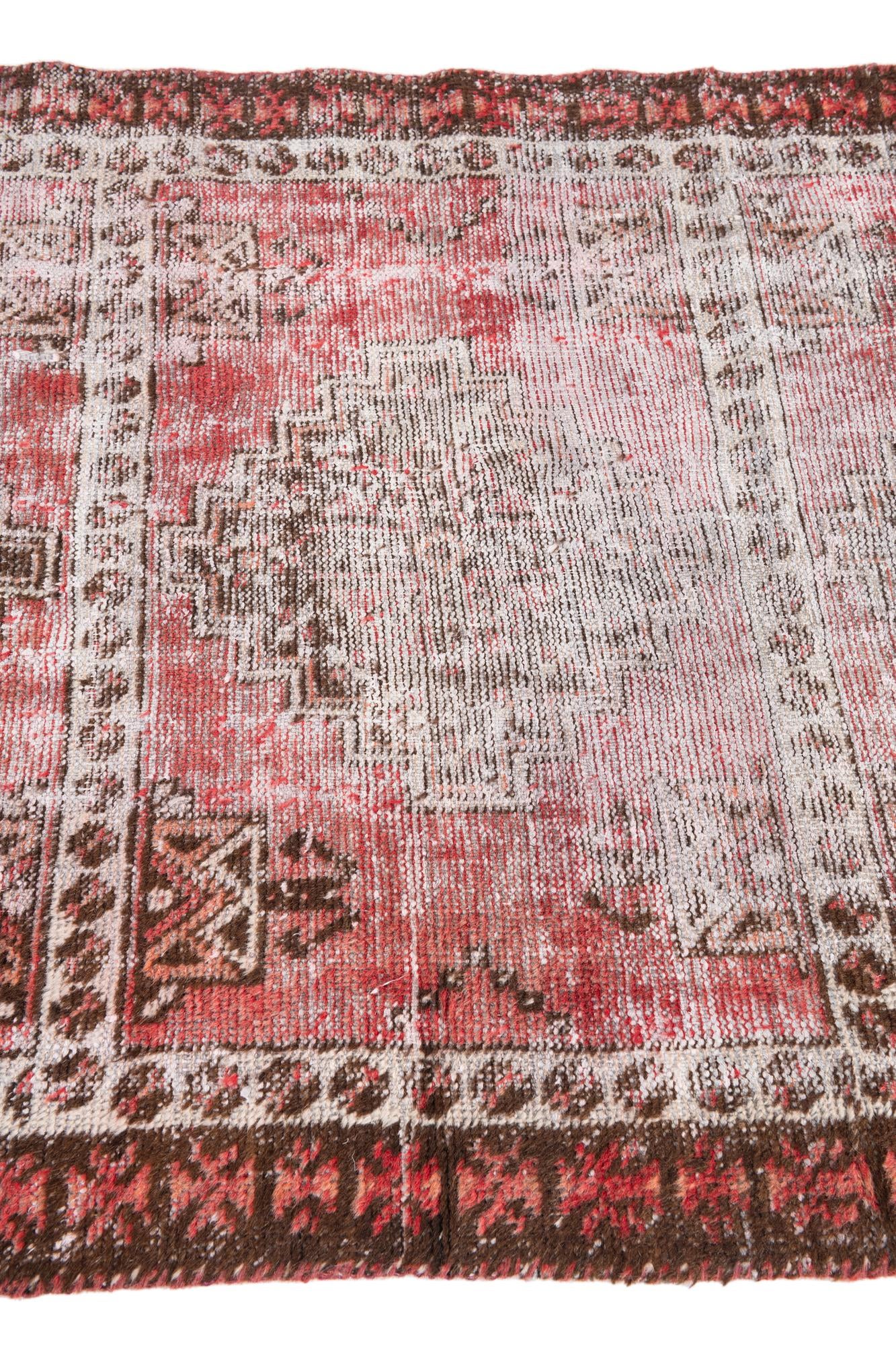 3' 2 x 5' 3 Hand Knotted Ultra Vintage Persian Wool Rug