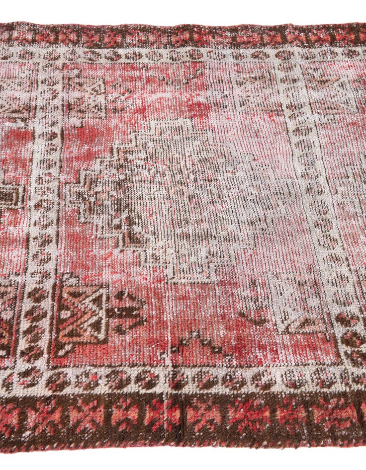 Detail image of 3' 2 x 5' 3  Hand Knotted Ultra Vintage Persian Wool Rug