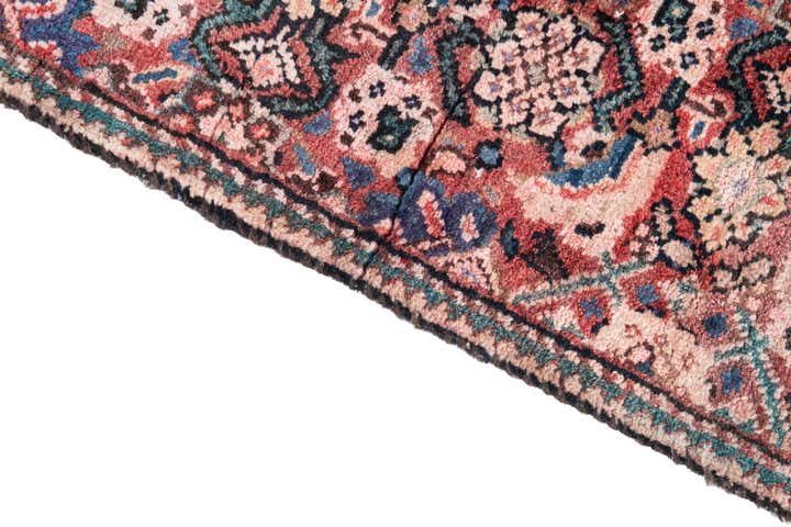 4' x 5' 2 Hand Knotted Ultra Vintage Persian Wool Rug