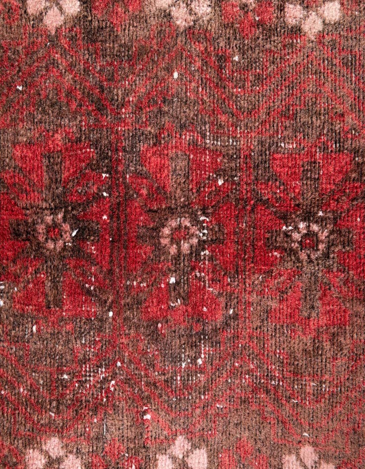 Detail image of 3' x 4' 6  Hand Knotted Ultra Vintage Persian Wool Rug