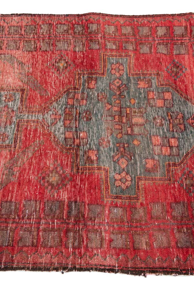 3' 1 x 5' 3 Hand Knotted Ultra Vintage Persian Wool Rug