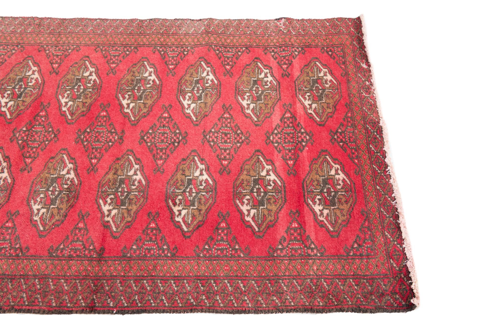90cm x 130cm anudado a mano Ultra Vintage Alfombra Persa Lana
