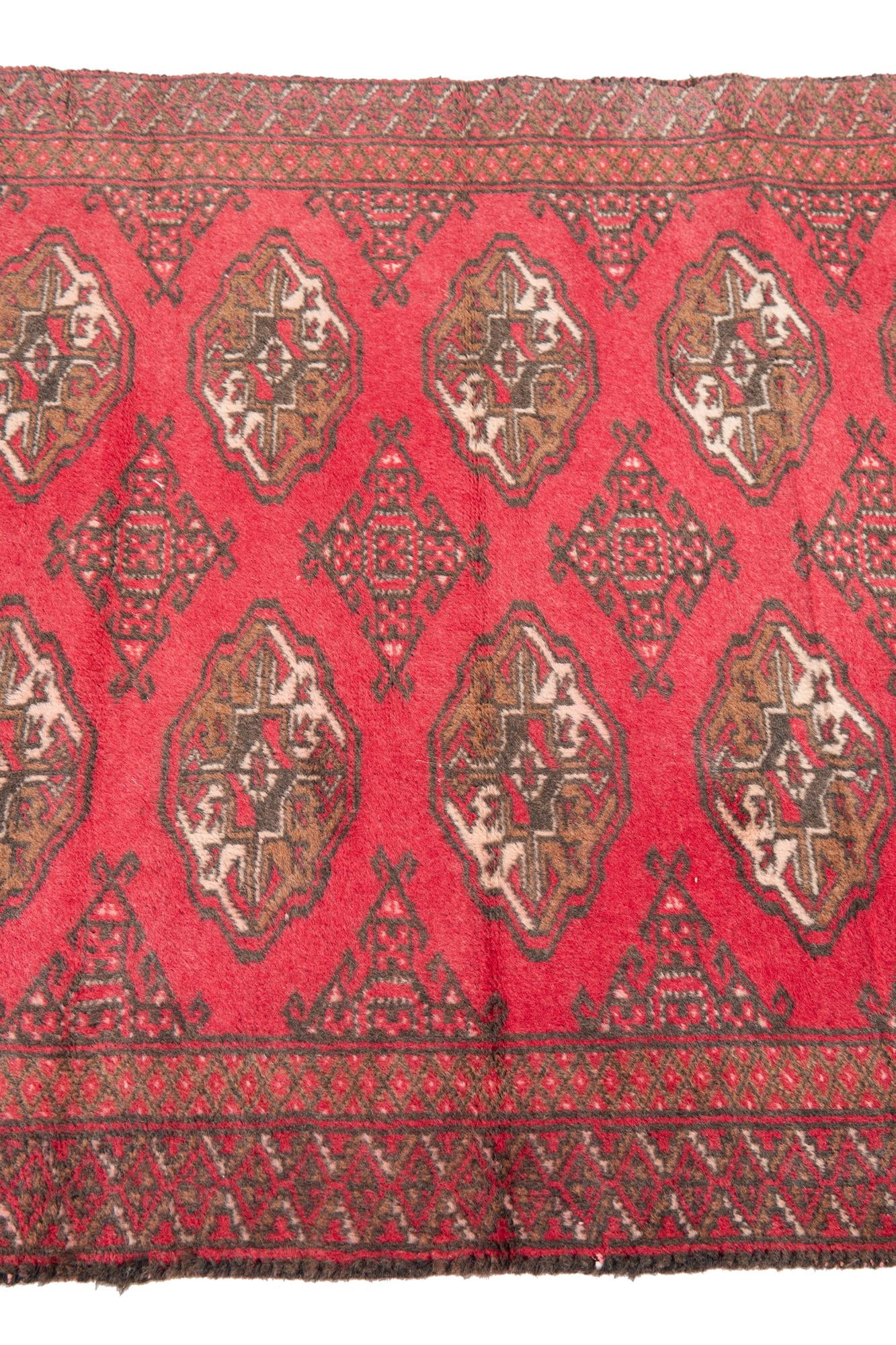 90cm x 130cm anudado a mano Ultra Vintage Alfombra Persa Lana
