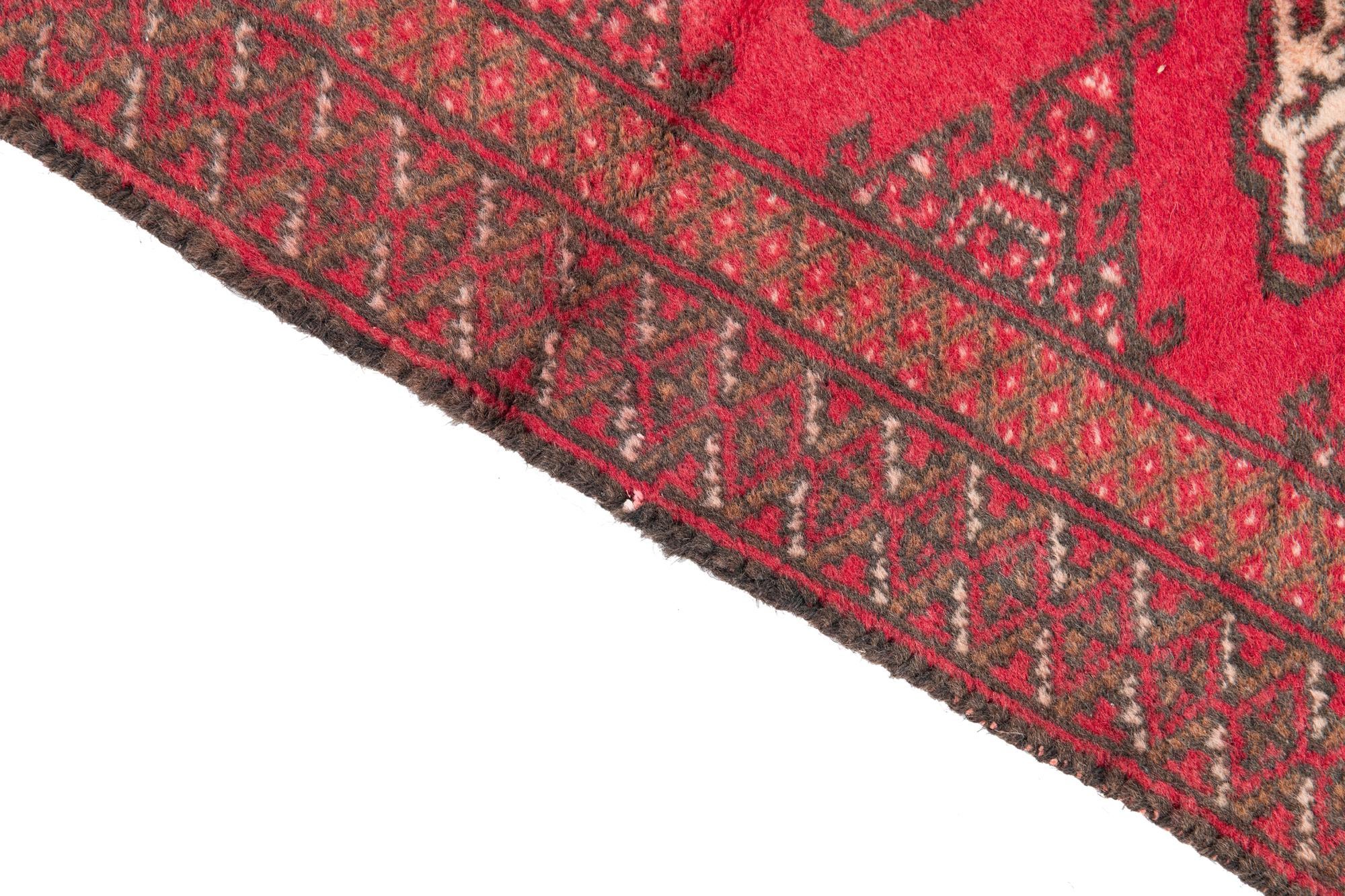 90cm x 130cm anudado a mano Ultra Vintage Alfombra Persa Lana