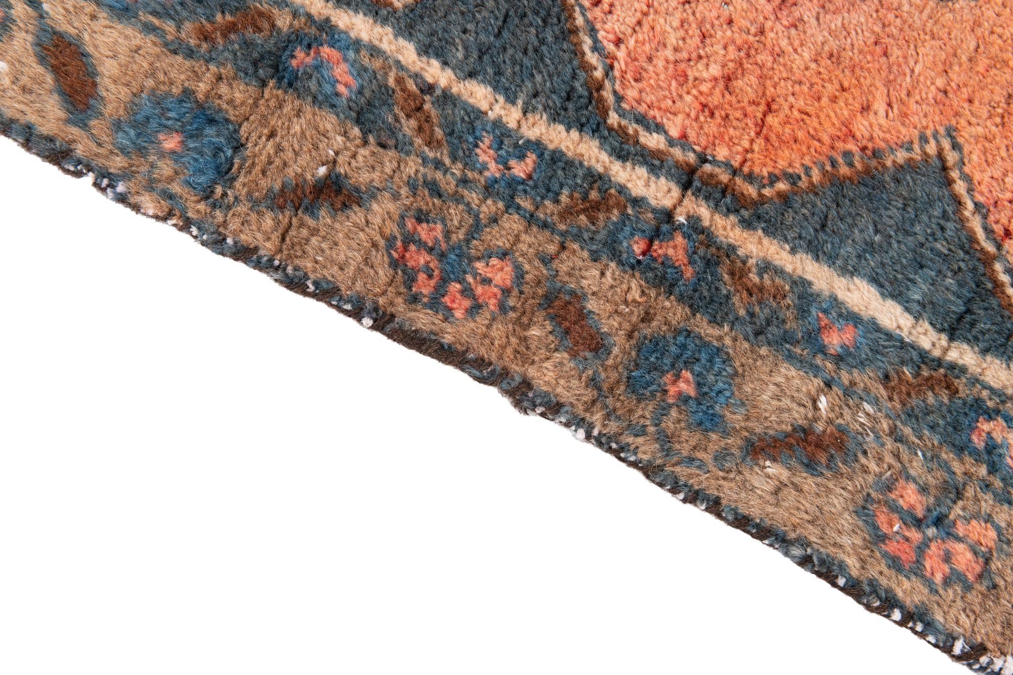 3' 1 x 5' 2 Hand Knotted Ultra Vintage Persian Wool Rug