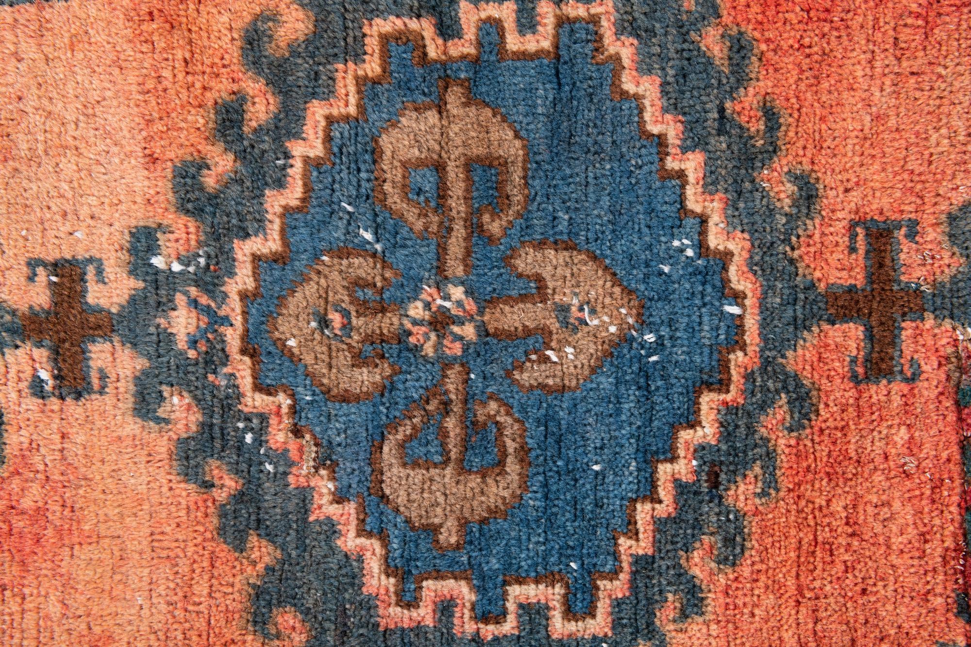 3' 1 x 5' 2 Hand Knotted Ultra Vintage Persian Wool Rug