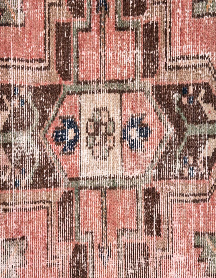 Detail image of 3' 3 x 6' 5  Hand Knotted Ultra Vintage Persian Wool Rug