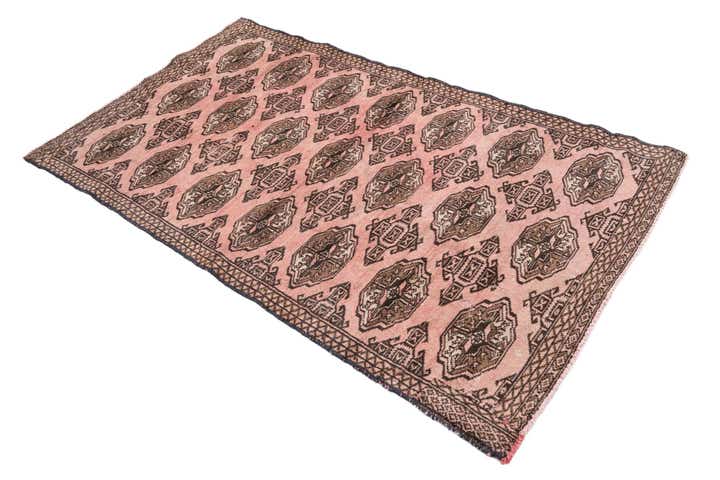 3' 3 x 5' 7 Hand Knotted Ultra Vintage Persian Wool Rug