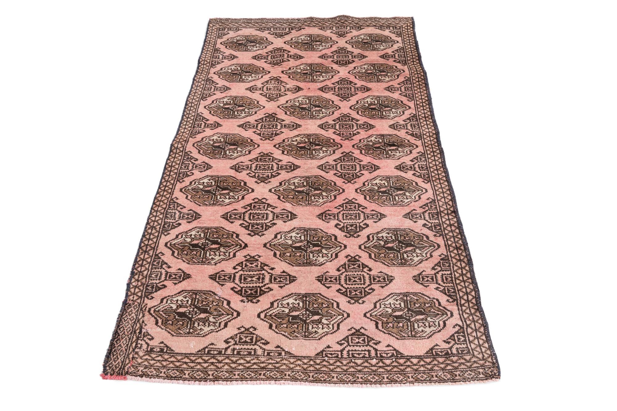 3' 3 x 5' 7 Hand Knotted Ultra Vintage Persian Wool Rug