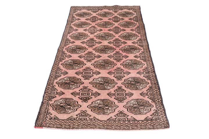 3' 3 x 5' 7 Hand Knotted Ultra Vintage Persian Wool Rug