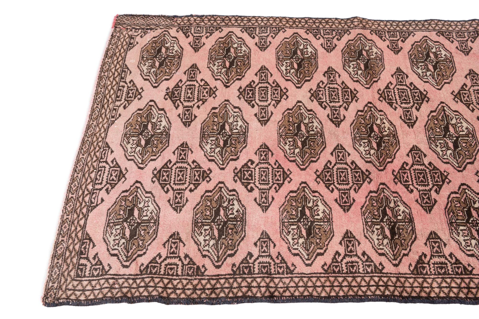 3' 3 x 5' 7 Hand Knotted Ultra Vintage Persian Wool Rug