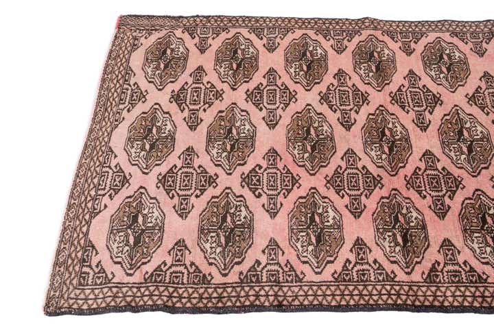 3' 3 x 5' 7 Hand Knotted Ultra Vintage Persian Wool Rug
