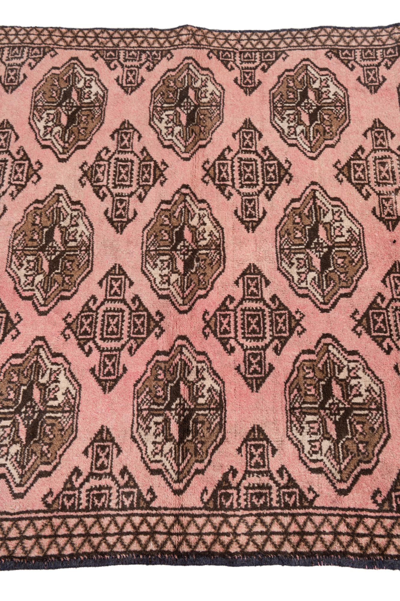 3' 3 x 5' 7 Hand Knotted Ultra Vintage Persian Wool Rug