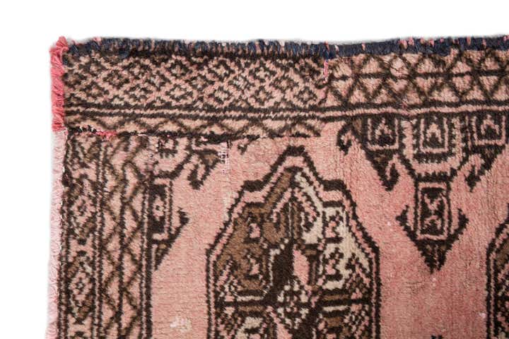 3' 3 x 5' 7 Hand Knotted Ultra Vintage Persian Wool Rug
