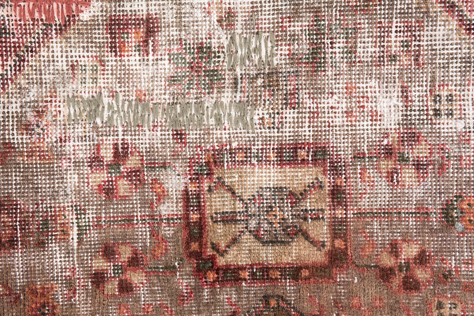 3' 1 x 5' 2 Hand Knotted Ultra Vintage Persian Wool Rug