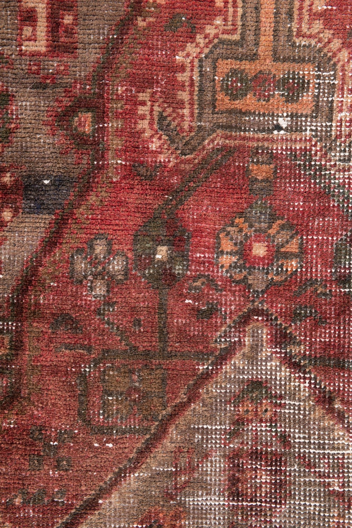 3' 1 x 5' 2 Hand Knotted Ultra Vintage Persian Wool Rug