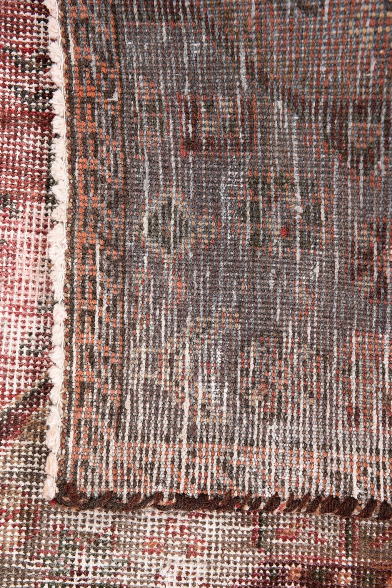 3' 1 x 5' 2 Hand Knotted Ultra Vintage Persian Wool Rug