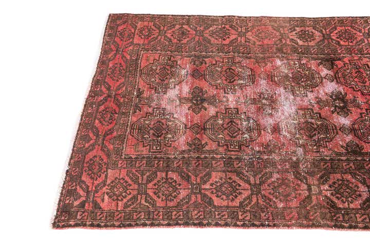 3' 2 x 5' 3 Hand Knotted Ultra Vintage Persian Wool Rug