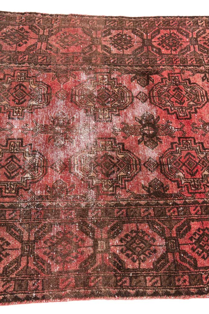 3' 2 x 5' 3 Hand Knotted Ultra Vintage Persian Wool Rug