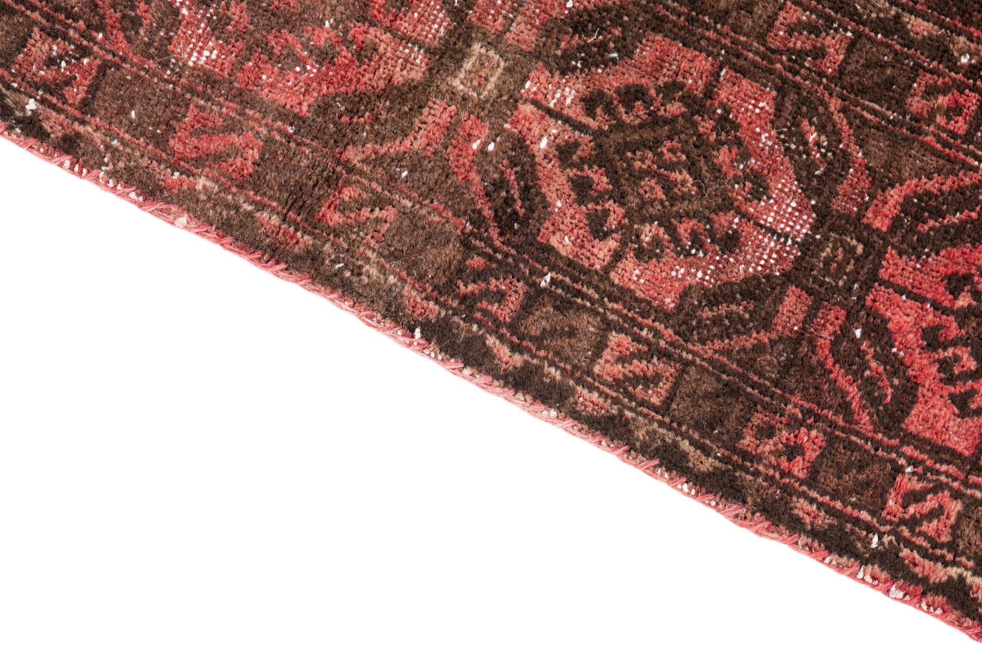3' 2 x 5' 3 Hand Knotted Ultra Vintage Persian Wool Rug