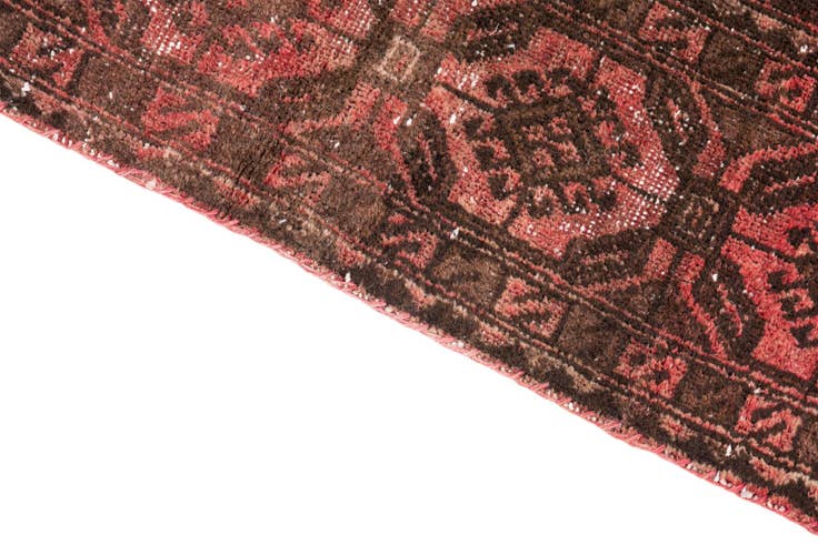 Detail image of 3' 2 x 5' 3 Hand Knotted Ultra Vintage Persian Wool Rug