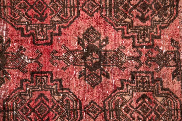 3' 2 x 5' 3 Hand Knotted Ultra Vintage Persian Wool Rug