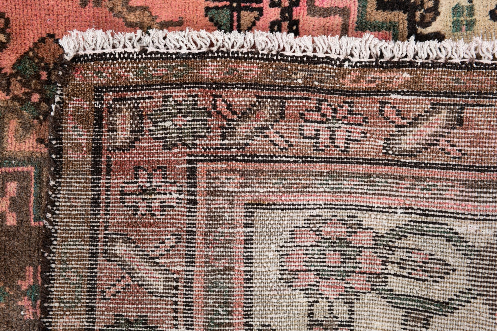 3' 3 x 6' 4 Hand Knotted Ultra Vintage Persian Wool Rug