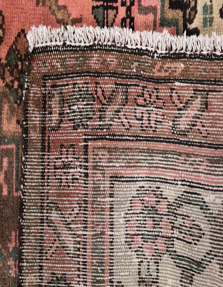 Detail image of 3' 3 x 6' 4  Hand Knotted Ultra Vintage Persian Wool Rug