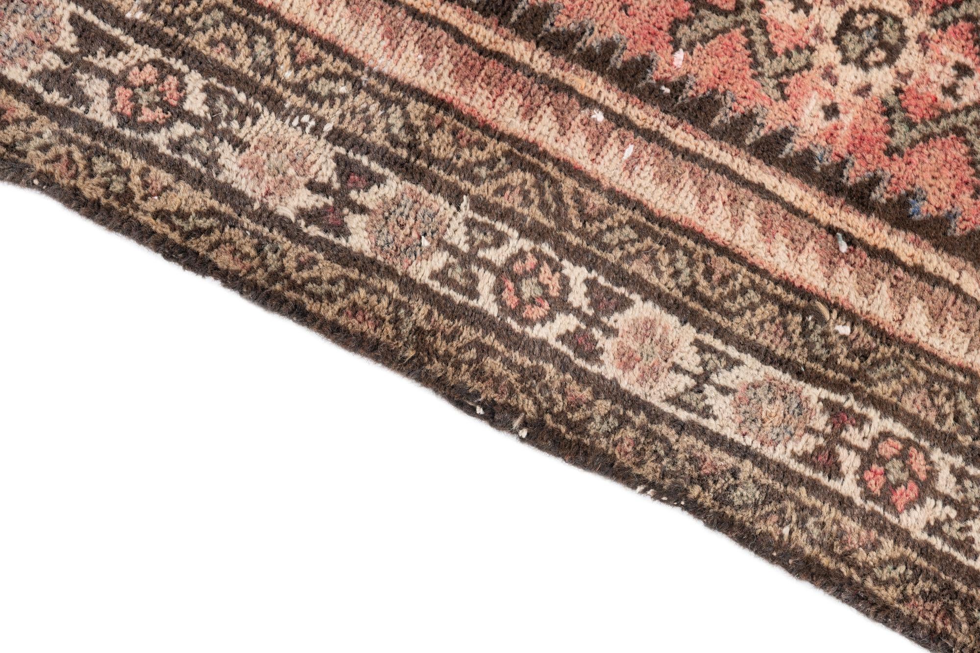 3' 2 x 5' 2 Hand Knotted Ultra Vintage Persian Wool Rug