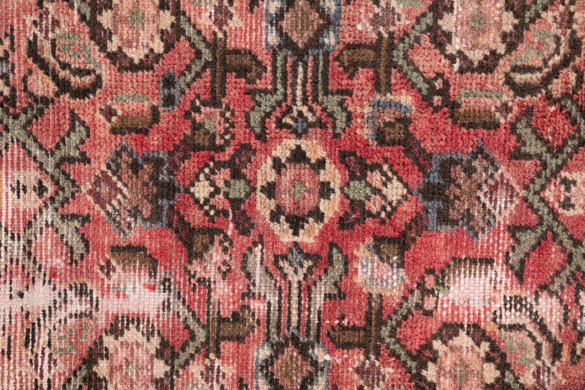 3' 2 x 5' 2 Hand Knotted Ultra Vintage Persian Wool Rug