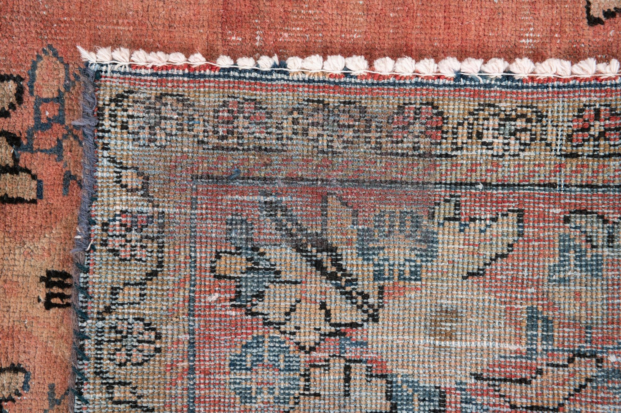 3' 7 x 5' 6 Hand Knotted Ultra Vintage Persian Wool Rug