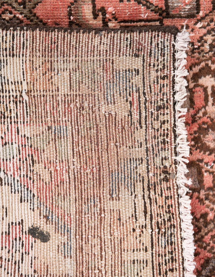 Detail image of 3' 5 x 4' 10  Hand Knotted Ultra Vintage Persian Wool Rug