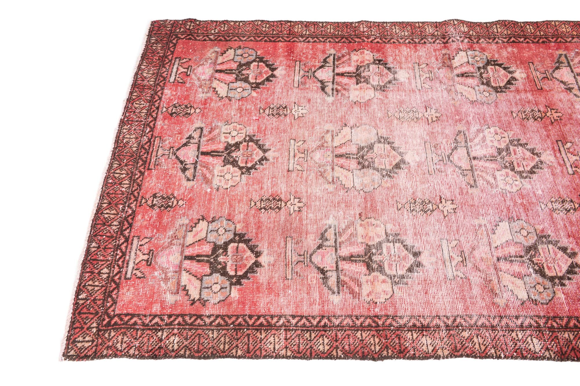3' 5 x 6' Hand Knotted Ultra Vintage Persian Wool Rug