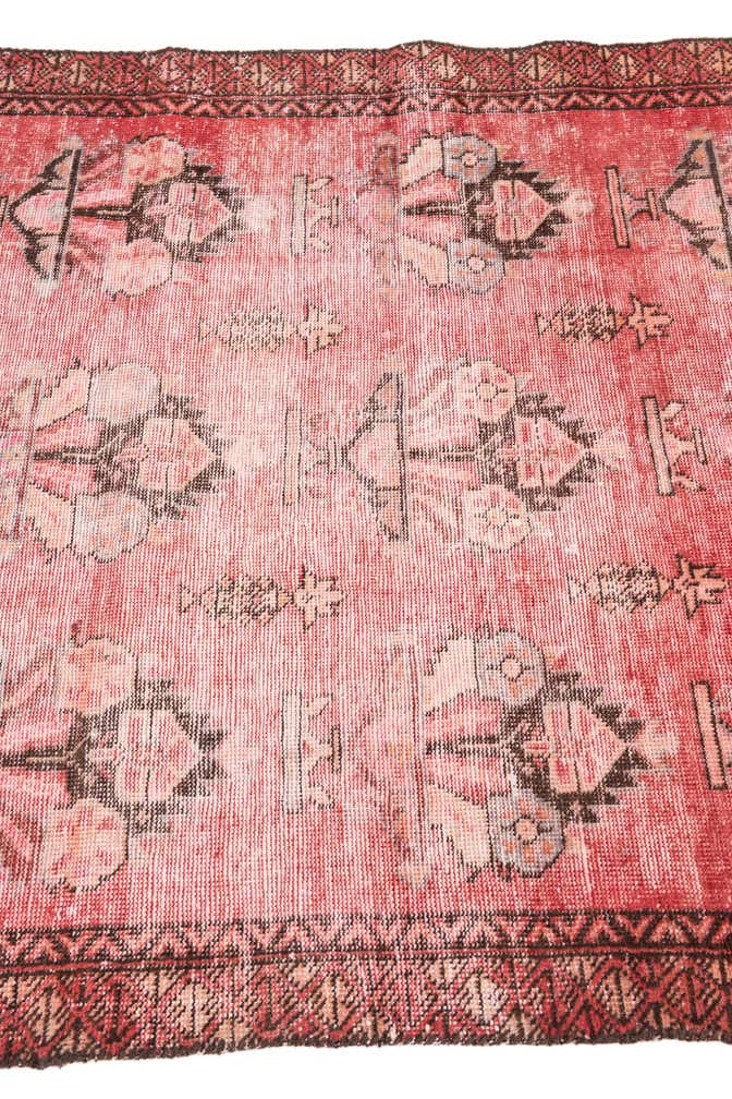 3' 5 x 6' Hand Knotted Ultra Vintage Persian Wool Rug