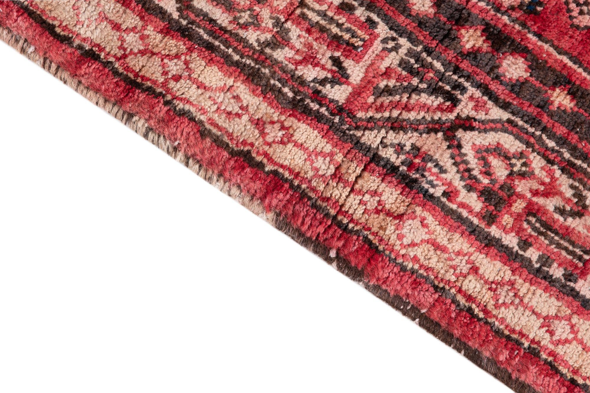 3' 6 x 5' 5 Hand Knotted Ultra Vintage Persian Wool Rug