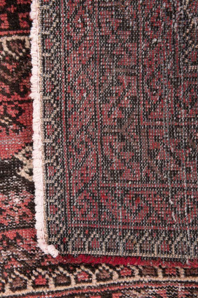 3' 9 x 6' 9 Hand Knotted Ultra Vintage Persian Wool Rug