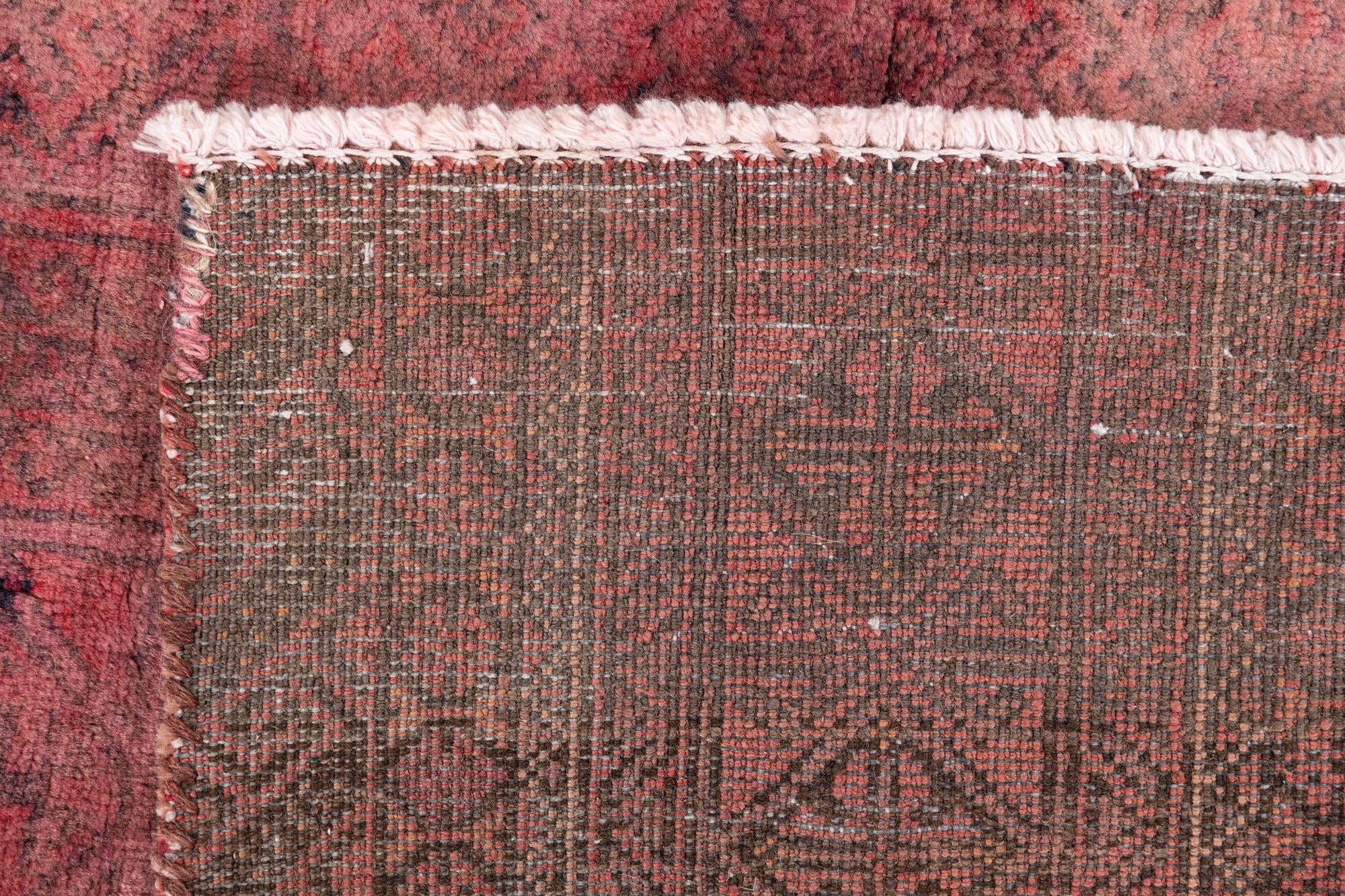 4' 3 x 5' Hand Knotted Ultra Vintage Persian Wool Rug