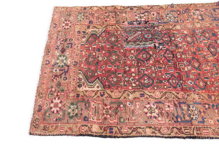 3' 3 x 5' 2 Hand Knotted Ultra Vintage Persian Wool Rug