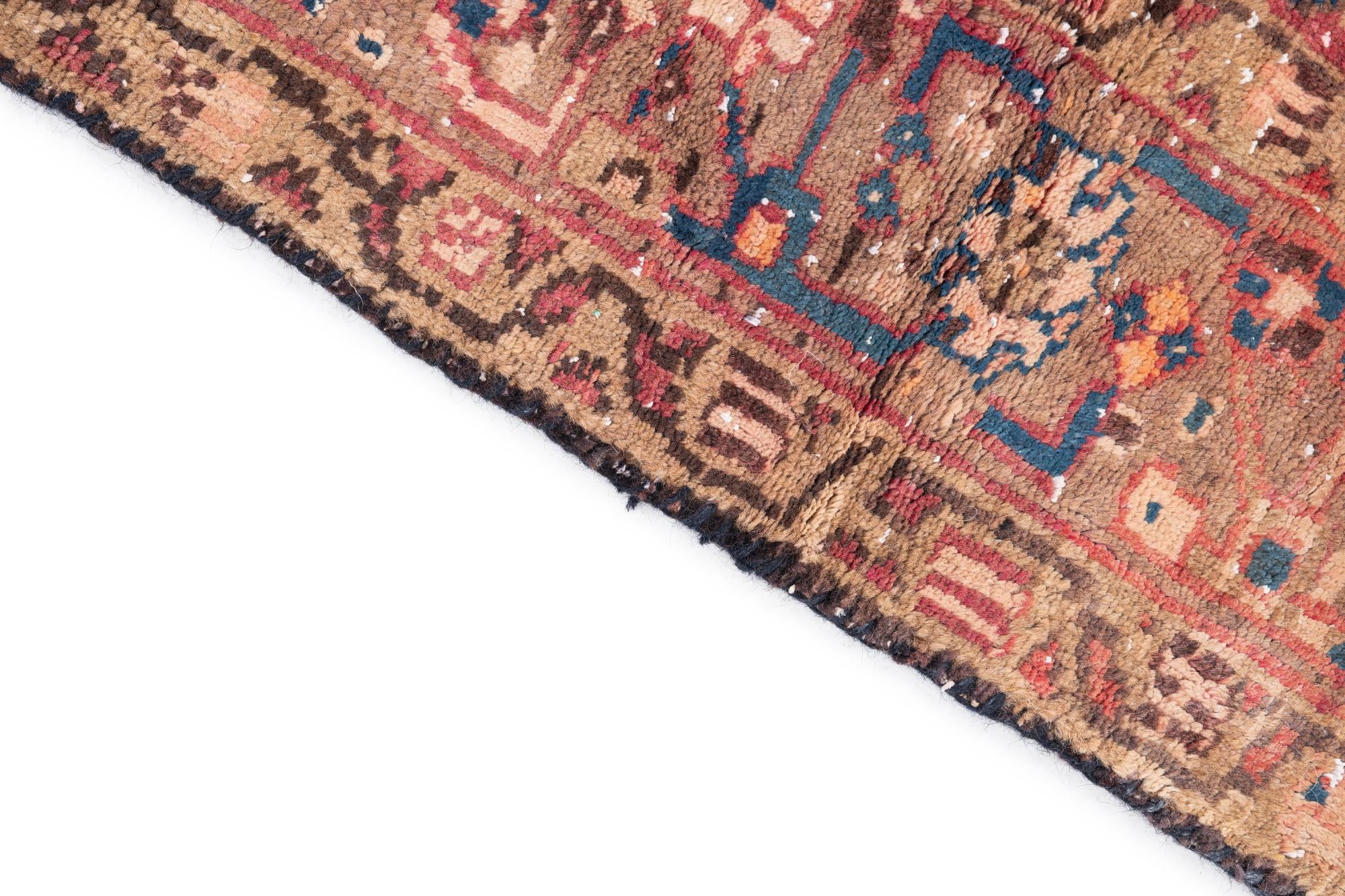 3' 3 x 5' 2 Hand Knotted Ultra Vintage Persian Wool Rug