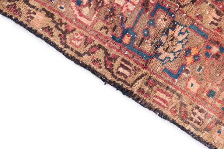 Detail image of 3' 3 x 5' 2 Hand Knotted Ultra Vintage Persian Wool Rug