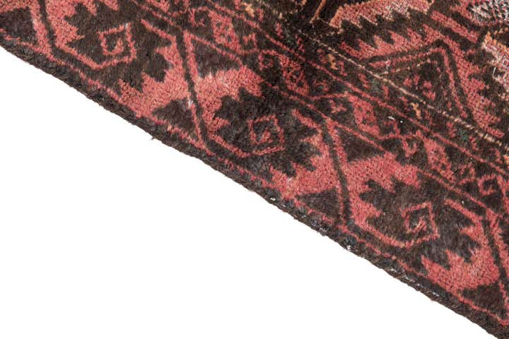 3' 3 x 6' 1 Hand Knotted Ultra Vintage Persian Wool Rug
