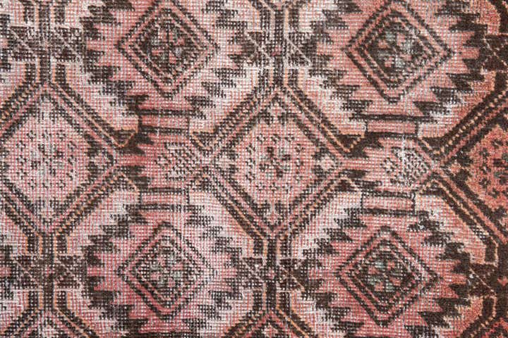 3' 3 x 6' 1 Hand Knotted Ultra Vintage Persian Wool Rug