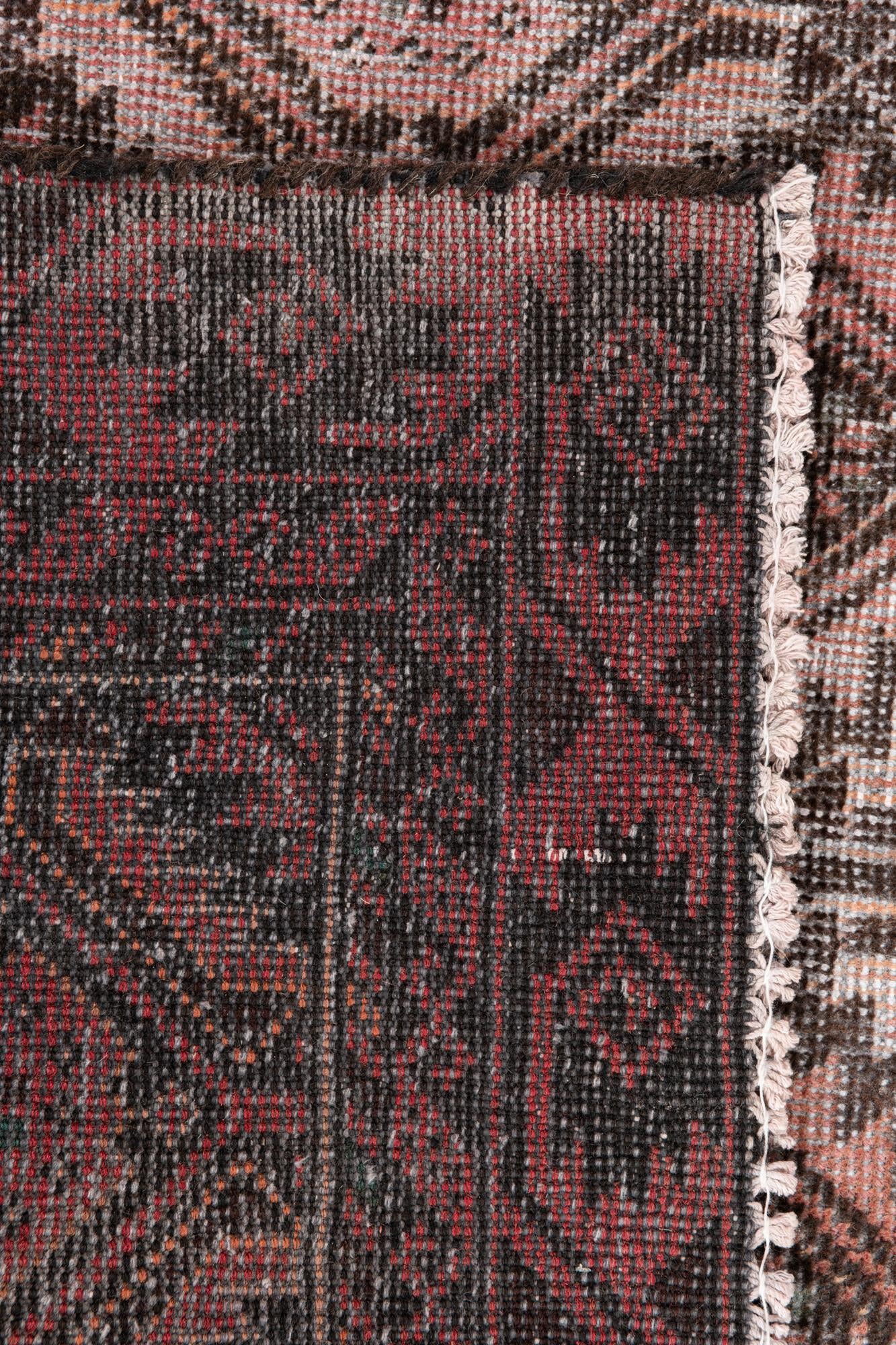 3' 3 x 6' 1 Hand Knotted Ultra Vintage Persian Wool Rug