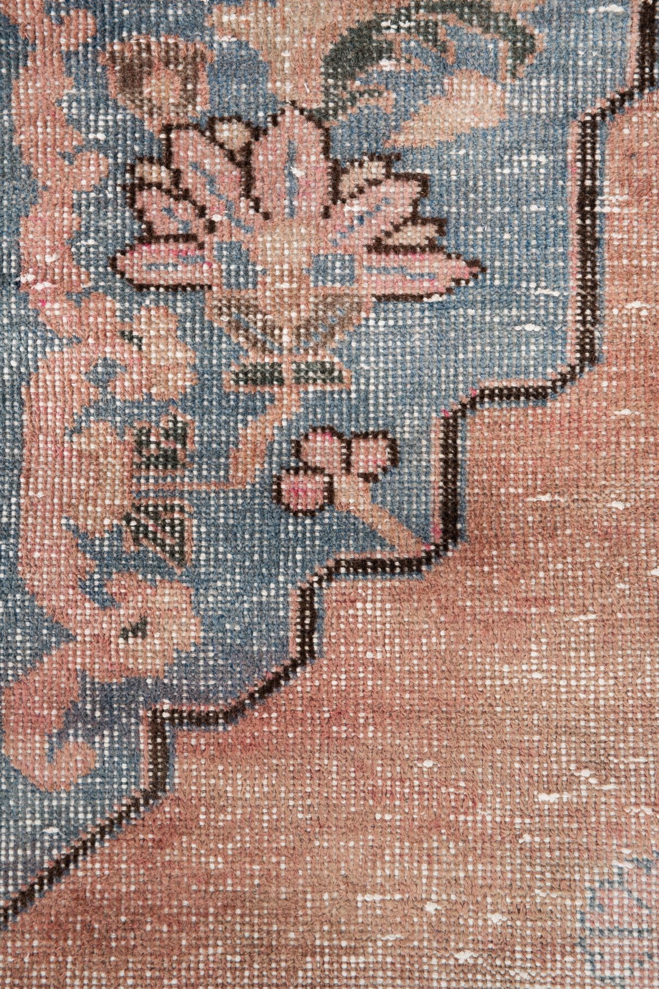 3' 5 x 6' 7 Hand Knotted Ultra Vintage Persian Wool Rug